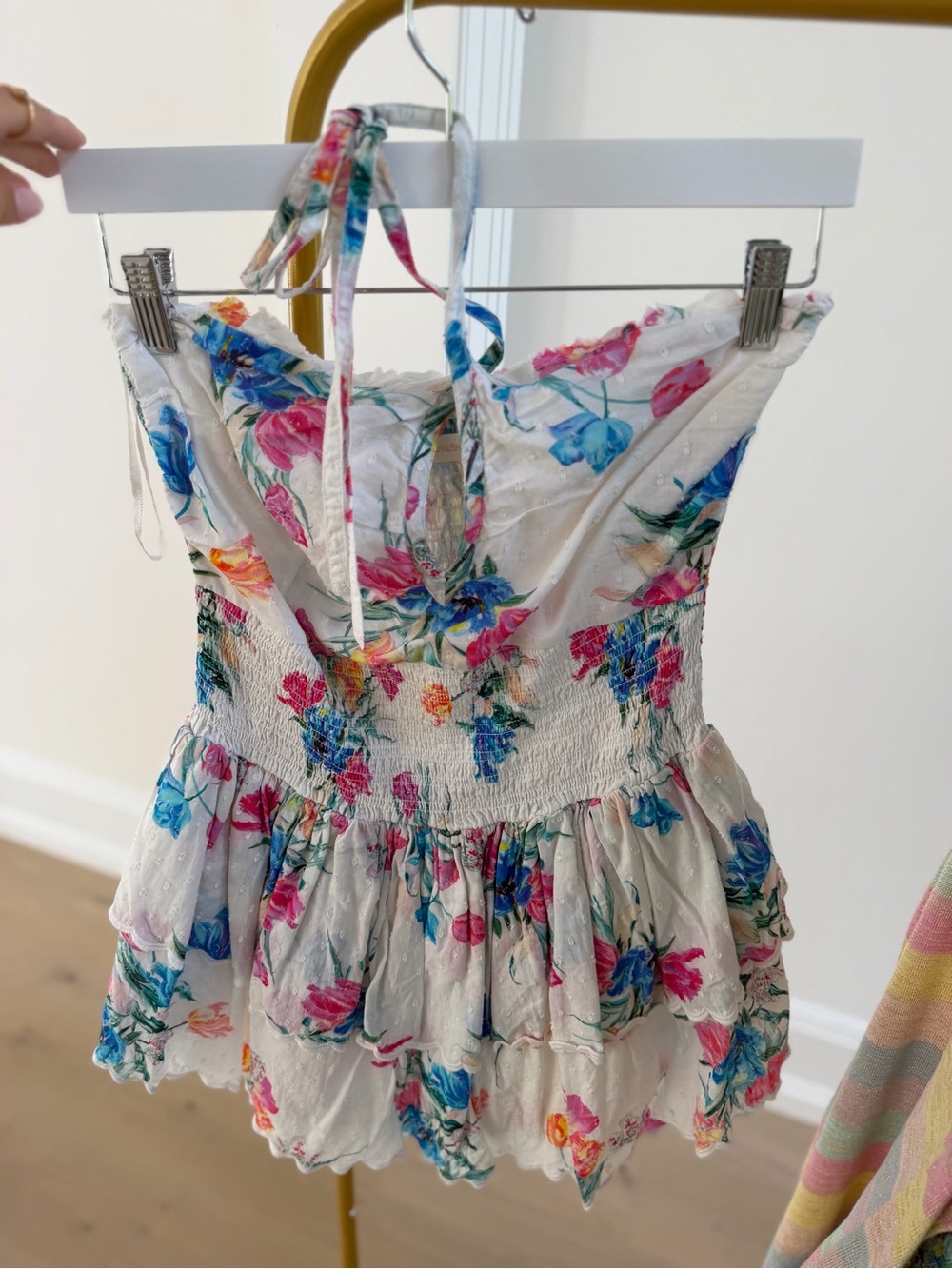 Loveshackfancy mini floral dress